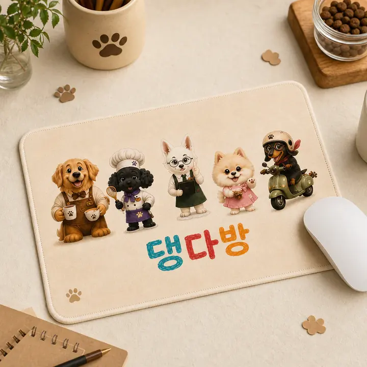 마우스 패드 굿즈 시안