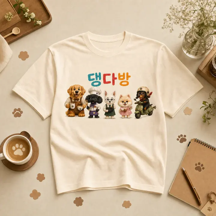 티셔츠 굿즈 시안