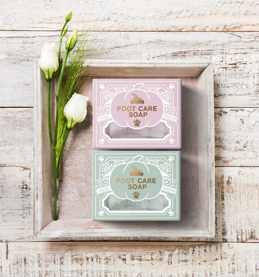 펌블펫솝_강아지 발세정제 발비누 산책 발사탕 가려움 (Foot Care Soap)핑크 칼라민 상세정보 3
