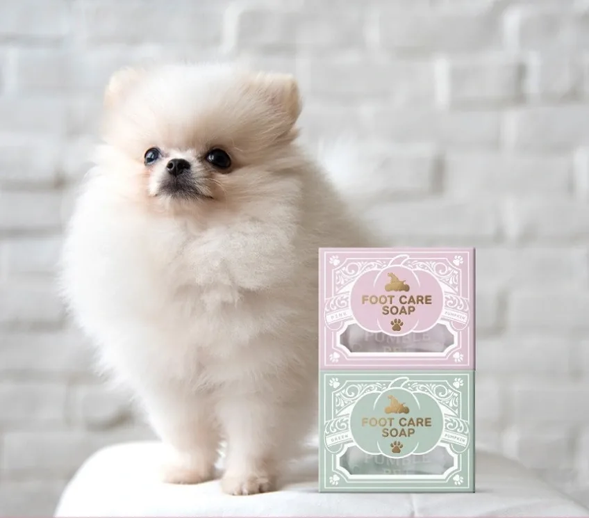 펌블펫솝_강아지 발세정제 발비누 산책 발사탕 가려움 (Foot Care Soap)핑크 칼라민 상세정보 5