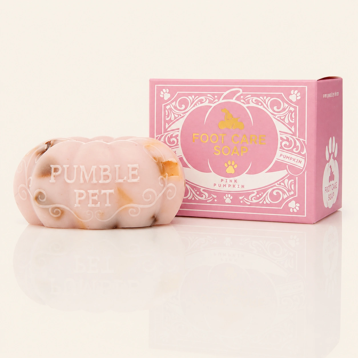 펌블펫솝_강아지 발세정제 발비누 산책 발사탕 가려움 (Foot Care Soap)핑크 칼라민