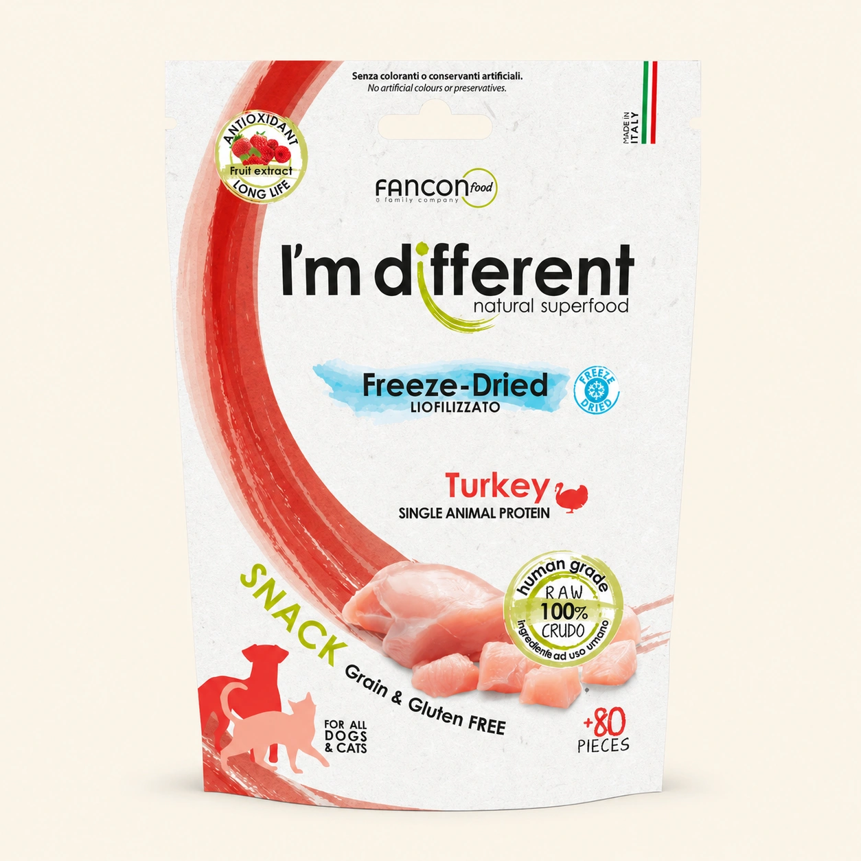 아임디퍼런트 동결건조 트릿 칠면조 40g