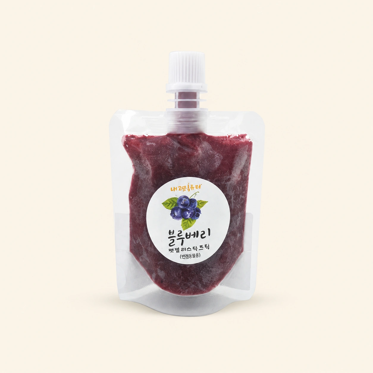 짜요 미니 아이스크림 50ml 블루베리