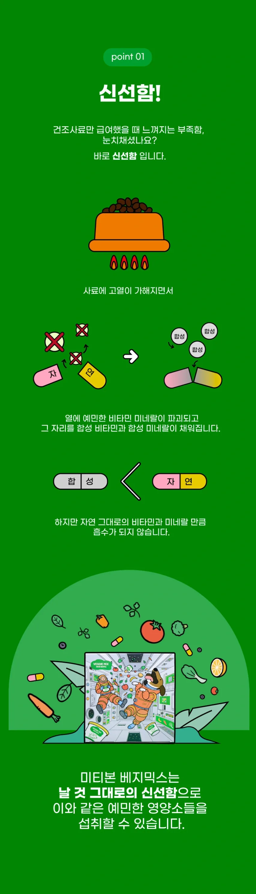 미티본 베지믹스 100g x 4개 상세정보 4