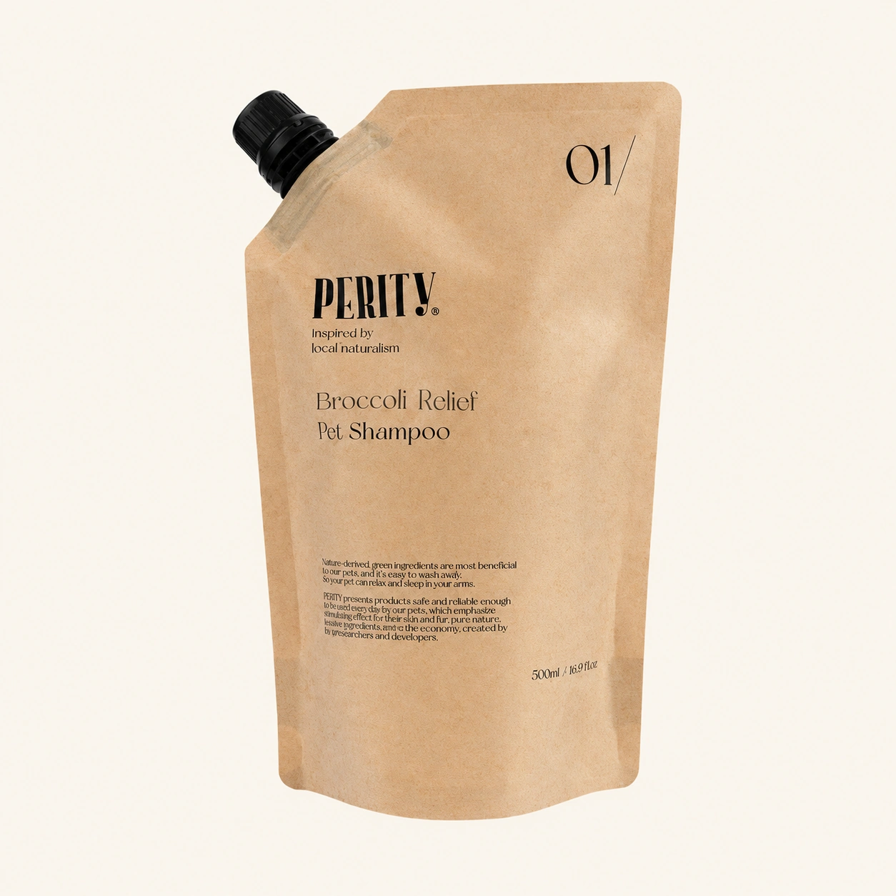페리티_제주 브로콜리 릴리프 펫 샴푸 리필 500ml