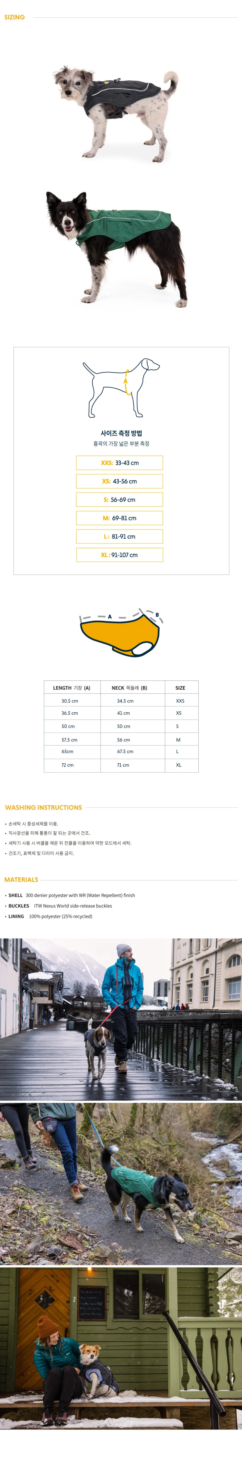 러프웨어 오버코트 퓨즈 하네스 콤보 재킷 상세정보 3