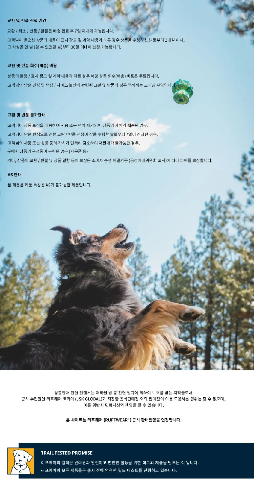 러프웨어 장난감 포시니 천연 라텍스 상세정보 3