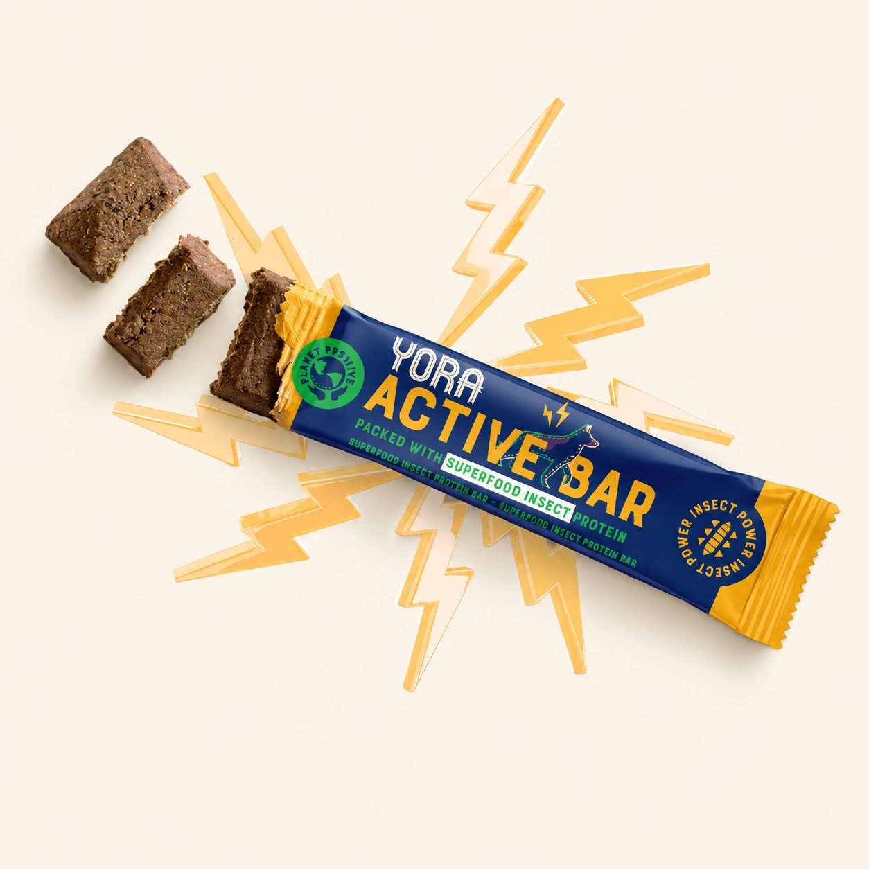 요라 액티브바 곤충단백질 고단백질 프로틴바 35g 12개입 1박스